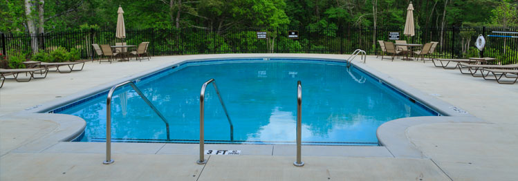 Pool deck resurfacing